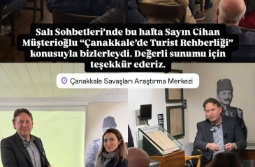 ÇARO Başkan Yardımcımız Cihan Müşterioğlu 