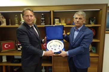 ÇARO Başkanı Cihan Müşterioğlu Kültür ve Turizm Bakan Yardımcısı Sayın Nadir Alparslan'ı ziyaret etti
