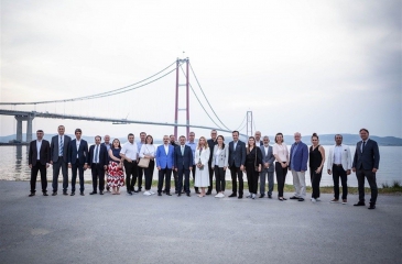 ÇARO Başkanı Cihan Müşterioğlu Sabah Gazetesi Yazarları Çanakkale buluşmasına katıldı