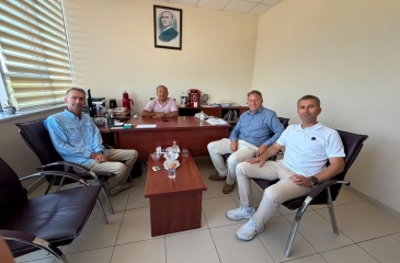 ÇARO ÇOMÜ Turizm Fakültesi Seyahat İşletmeciliği ve Turizm Rehberliği Bölüm Başkanı Prof. Dr. Lütfi Atay'ı Ziyaret Etti