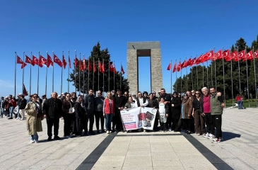 ÇARO Lösemi ve Engelli Gönüllüleri Derneği'nin İş Birliğinde Çanakkale Savaşları Gelibolu Tarihi Alanı Ziyareti Gerçekleştirildi