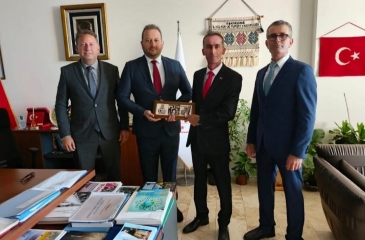 ÇARO Tekirdağ İl Kültür ve Turizm Müdürü Ömer Faruk Karaküçük’e ziyaret etti