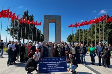 ÇARO ve Amasya Sosyal Güvenlik Kurumu İl Müdürlüğü 2024 yılı Emekliler Yılı Çanakkale Gezisi düzenledi