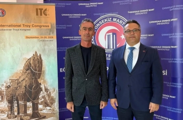 ÇARO Çanakkale'de Gerçekleşen Uluslararası Troya Kongresi katıldı